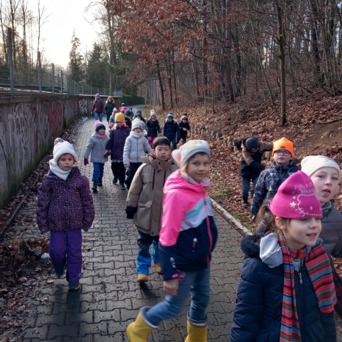 Reportážní foto 2.A, B, C - Tříkrálový běh a Den švihlé chůze