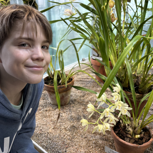 Návštěva Botanické zahrady  - reportážní fotky